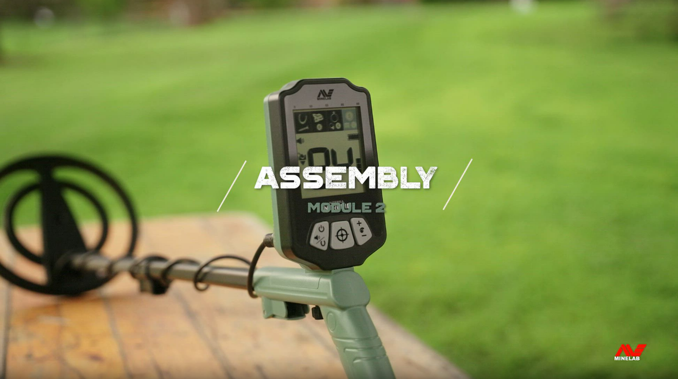 Watch Minelab X-Terra Intrepid Metal Detector Assembly Guidance on