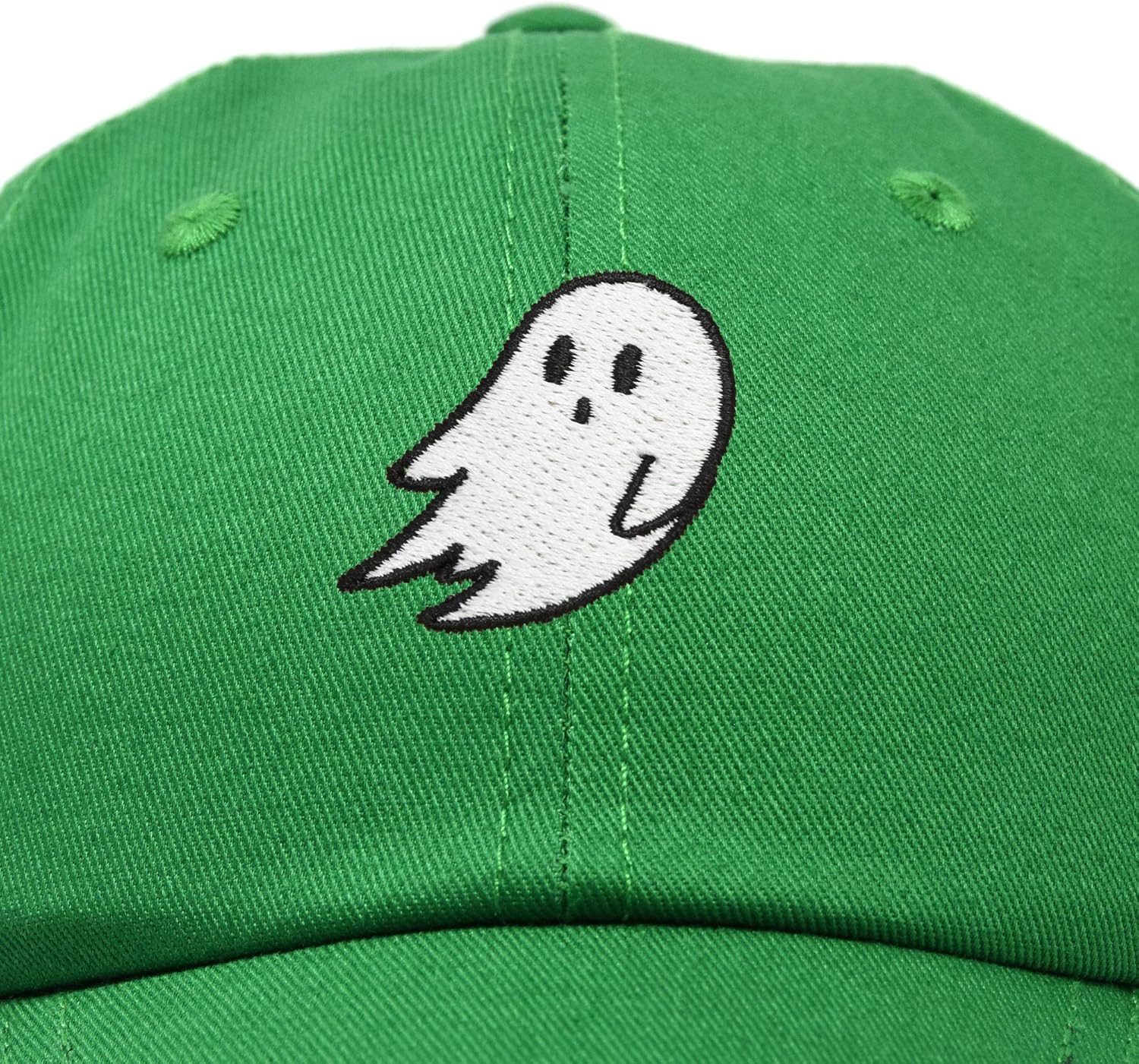 DALIX Ghost Embroidered Mens Womens Cotton Dad Hat Baseball Cap Adjustable