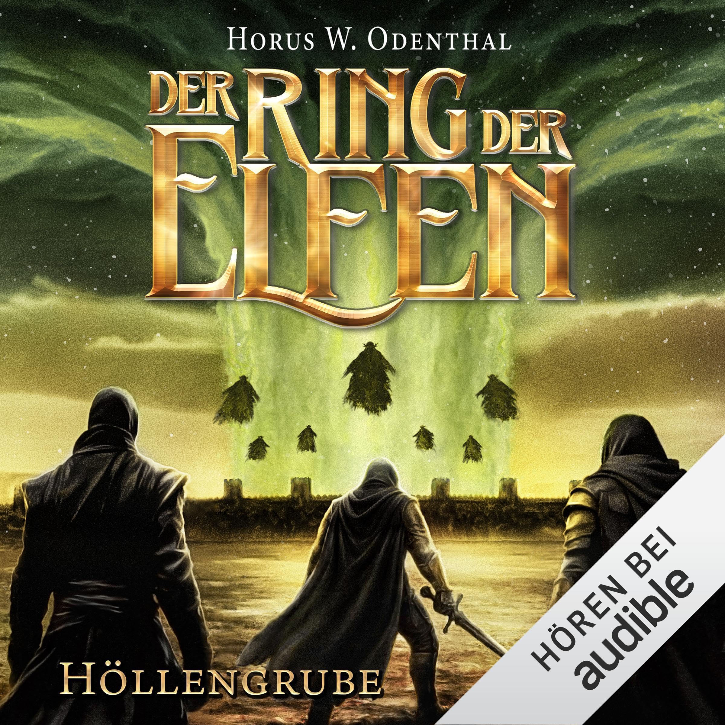 Cover art for Höllengrube - Epische Dark Fantasy über Weltenrisse, Krieg und den Kampf um die Wirklichkeit