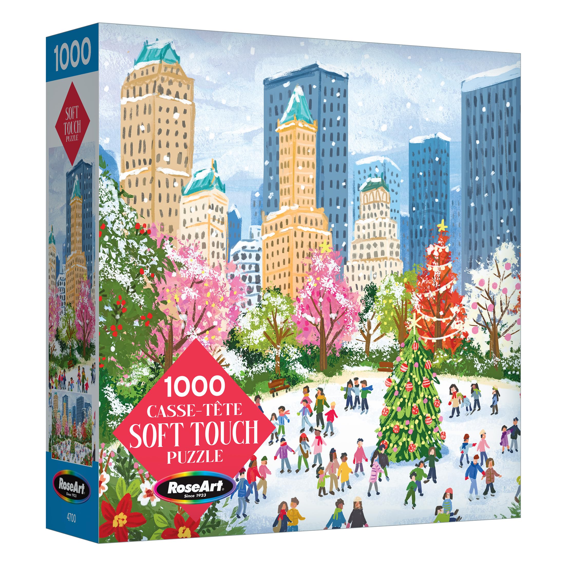 Soft Touch - New York Christmas - 1000 Piece Jigsaw Puzzle for Adults