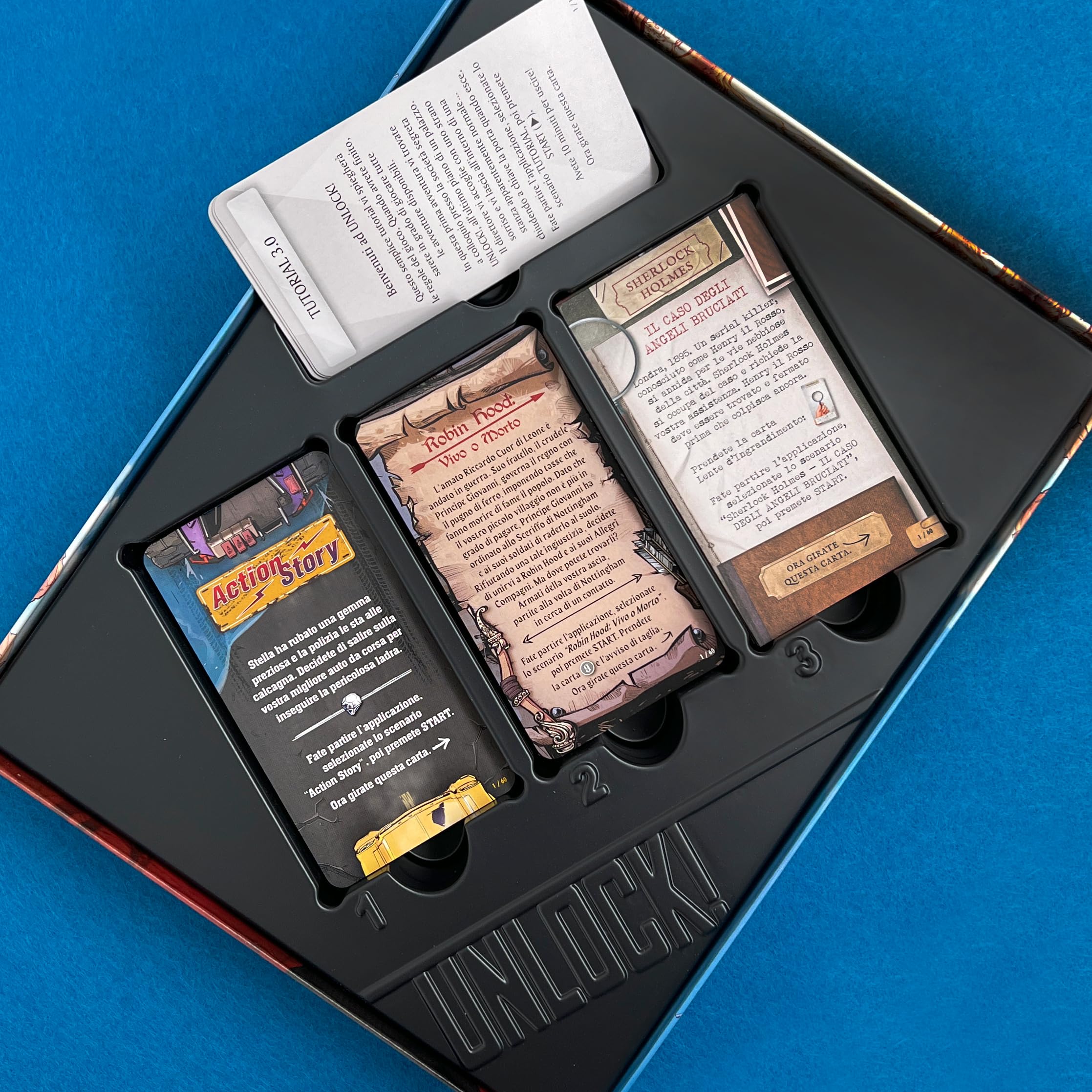 Asmodee - Unlock!: Legendary Adventures - Gioco da Tavolo con App, Escape Room, 1-6 Giocatori, 10+ Anni, Edizione in Italiano - 3