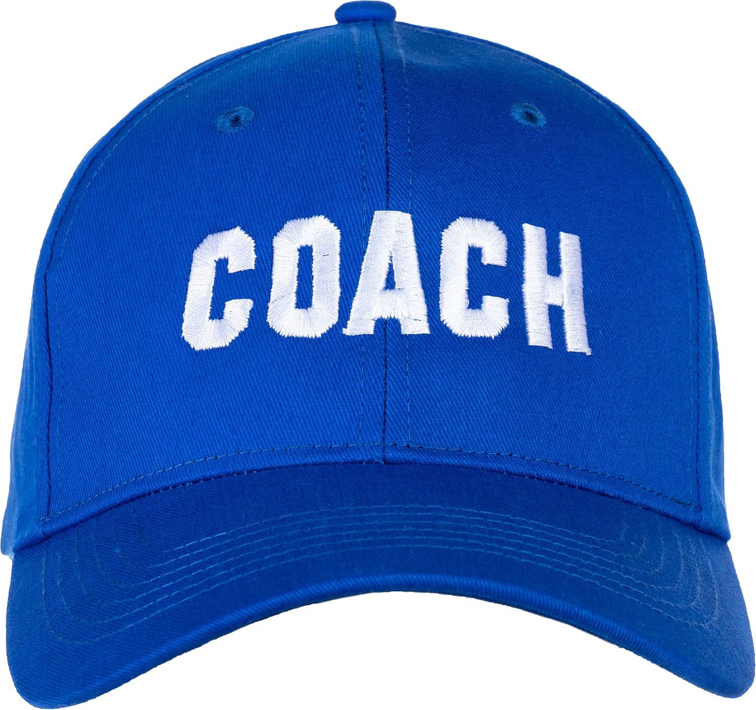 Coach | Carolina Blue Coaching Baseball Hat, Men Women Team Cap