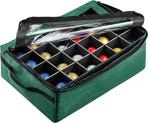 48 Christmas Ornament Organizer Storage Box