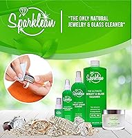 Vista 5 de Sparklean Kit de limpieza de joyas naturales y vidrio 32