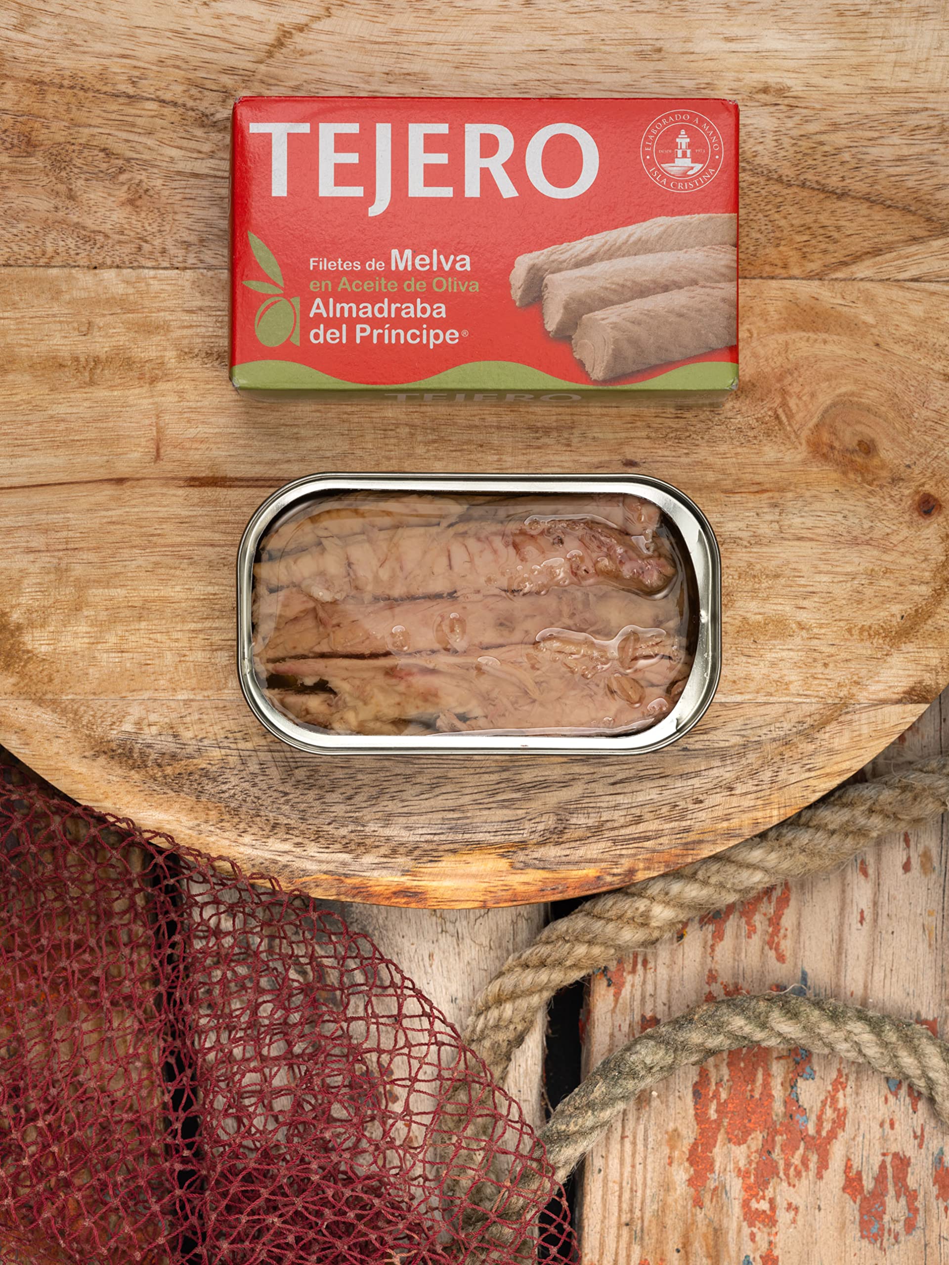 Tejero Conserva de pescado Melva en Aceite de Oliva 5 Latas 120 g