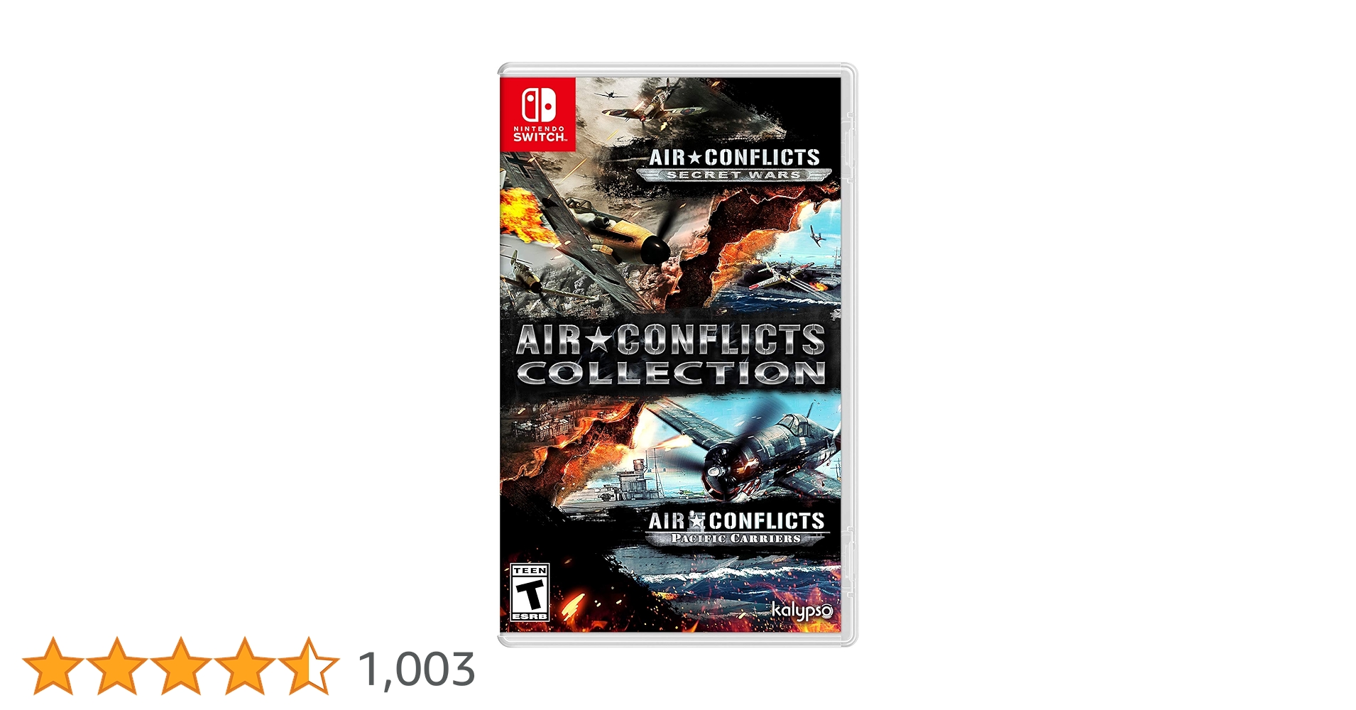 【良品】エア コンフリクト コレクションソフト Switch 動作良好 Amazon.co.jp: Air Conflicts Collection(輸入版:北米)- Switch