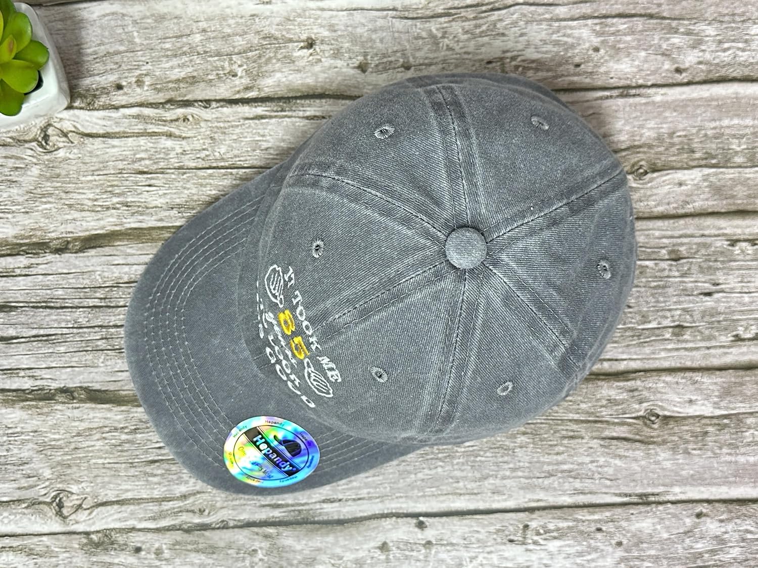 Hepandy It Took Me Baseball Hats, Birthday Retirement Gifts for Him Her
