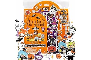 Hello Kitty Halloween Playset: Over 30 Stickers, Including Hello Kitty Puffy Stickers