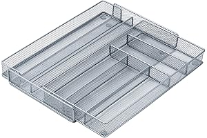 Honey-Can-Do Steel Mesh Expandable Drawer Organizer