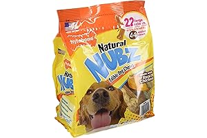 Natural Nubz Edible Dog Chews (Pack of 2) - 22ct. (2.6lb/Bag)