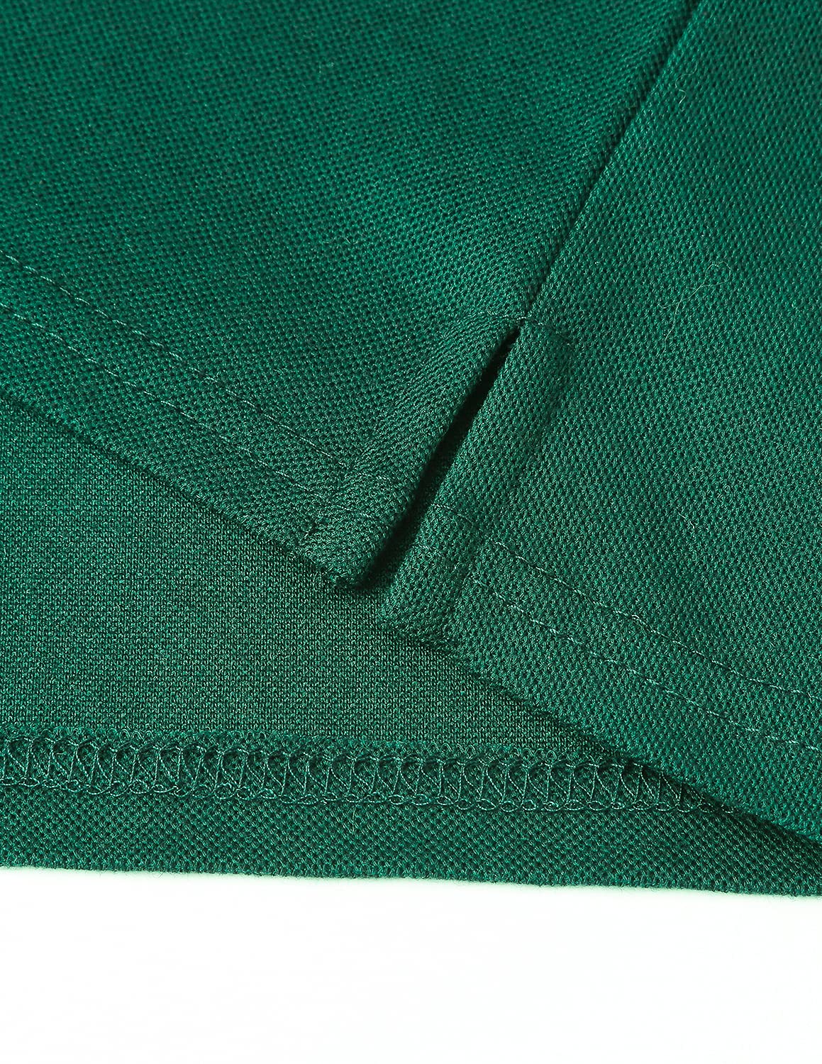 GNRSPTY Polo da Uomo Manica Corta Ricami Fulvi Casual Chic Poloshirt Camicia T-Shirt Estate