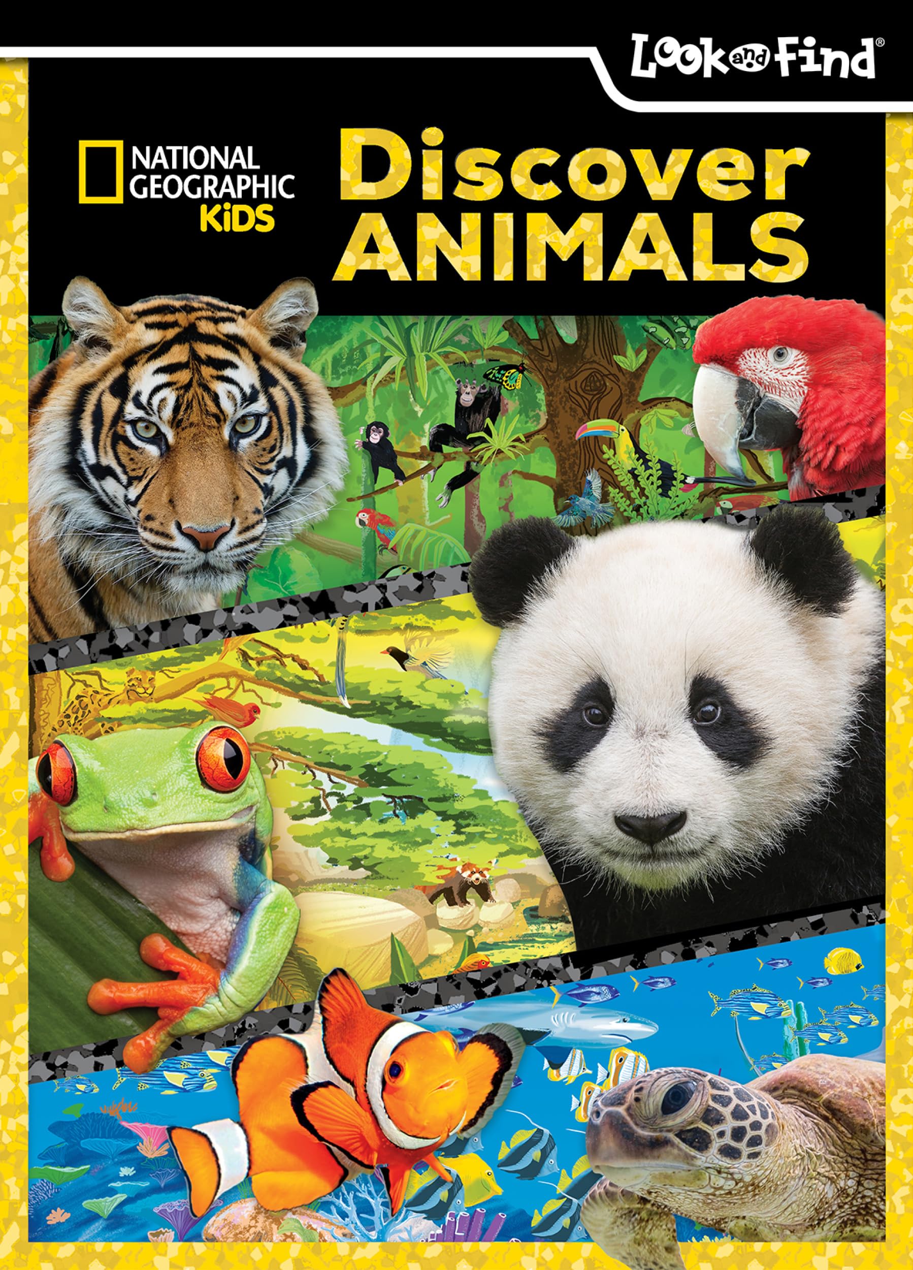 National Geographic Kids: Discover Animals Look and Find - PI Kids