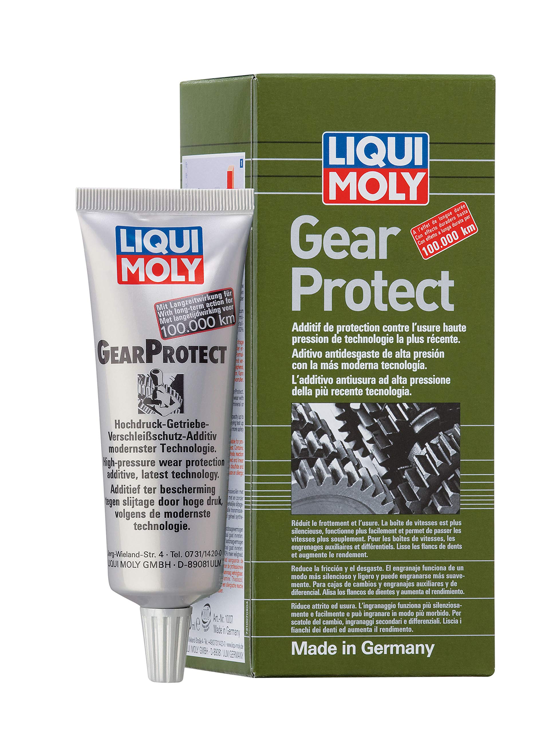 2X Original Liqui Moly 80ml Gear Protect 1007 Verschleißschutz Getriebe