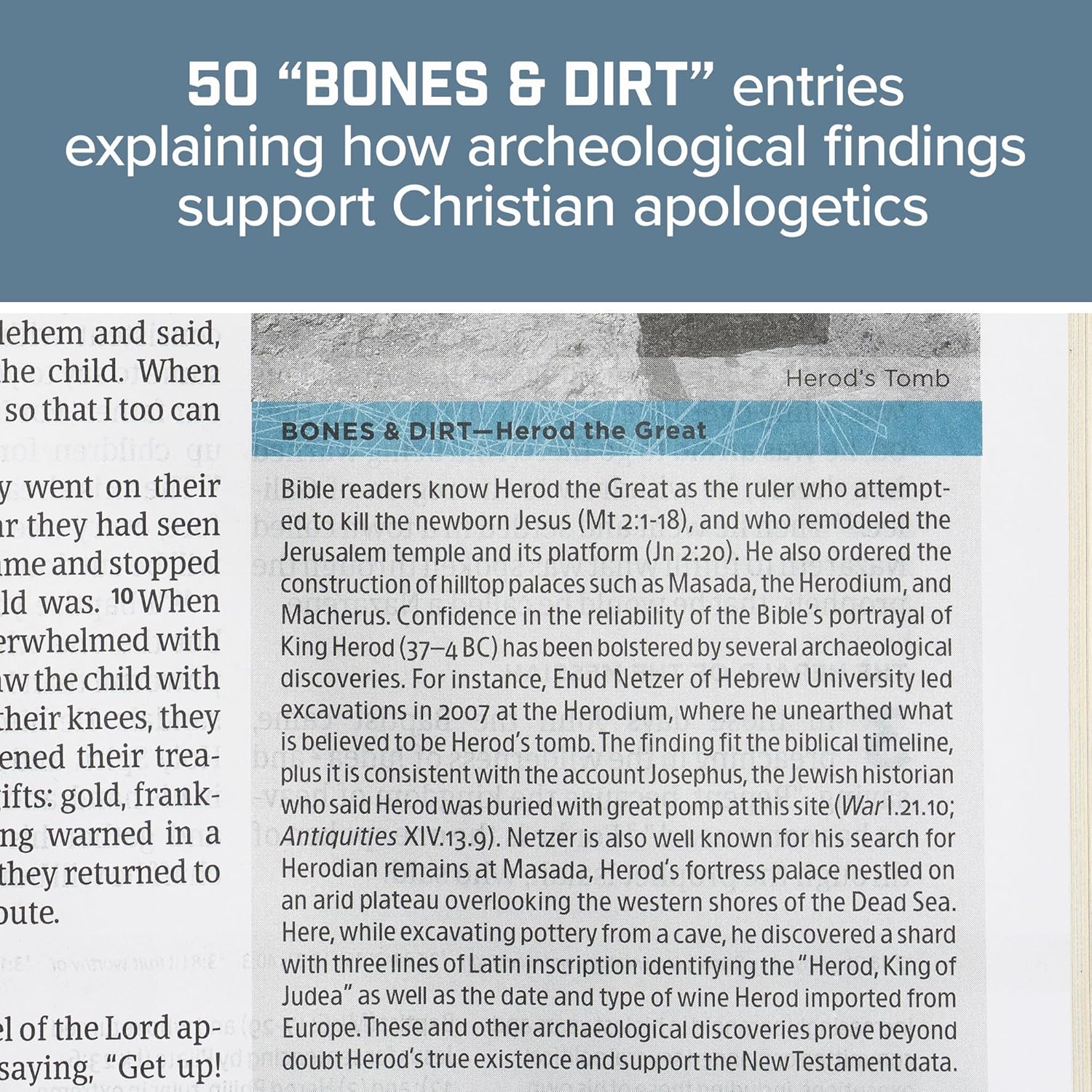 CSB Apologetics Study Bible for Students, Black/Tan LeatherTouch, Black Letter, Defend Your Faith, Study Notes and Commentary, Articles, Profiles, Full-Color Maps, Easy-to-Read Bible Serif Type - Image 5