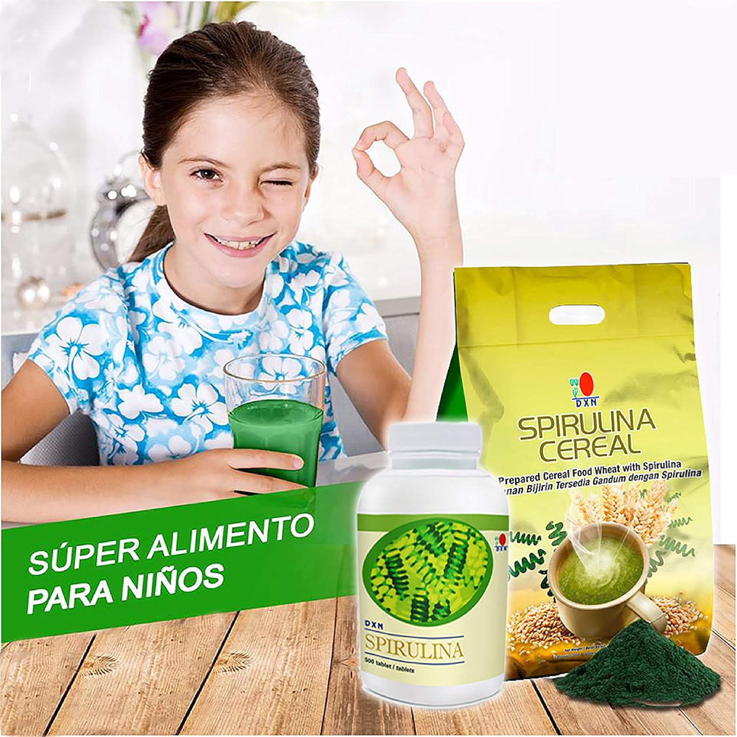 Buy DXN Spirulina Capsules 120 Capsules Online at Lowest Price in