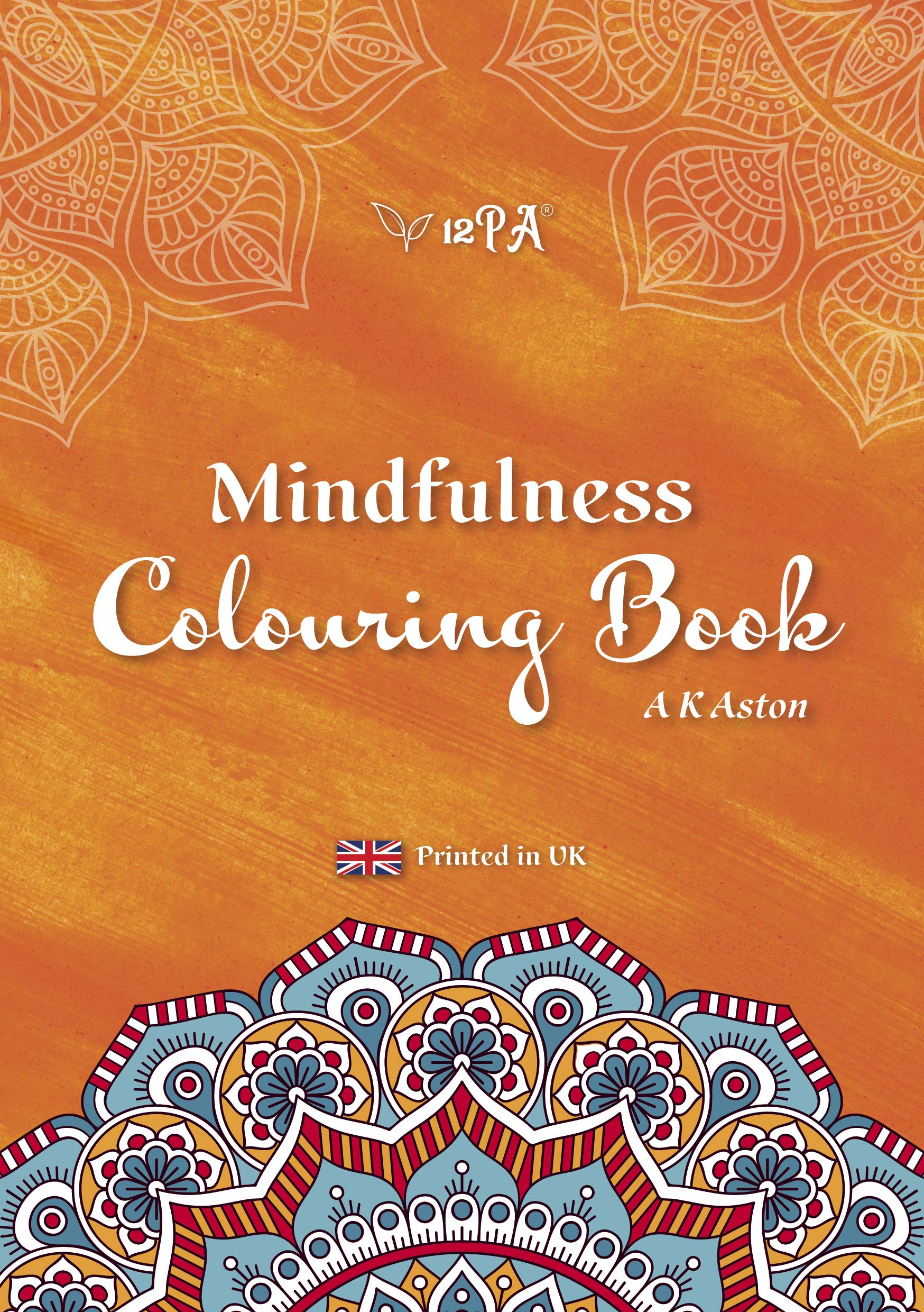 Adult Colouring Book | 40 Designs | Mindfulness & Stress Relief Art Therapy | Handy A5 Size to Carry Around | for Teenagers & Adults