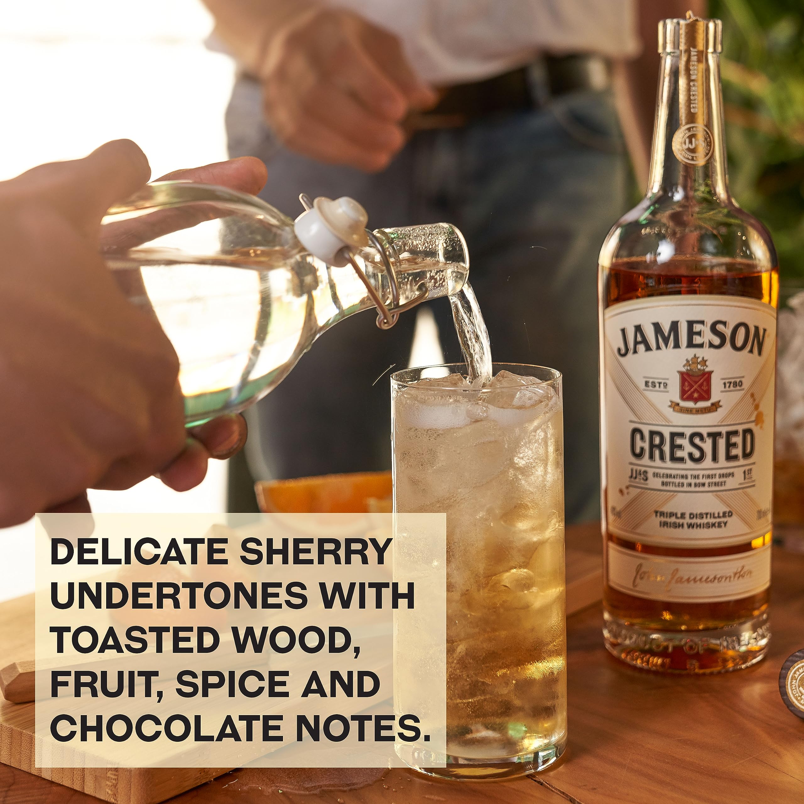 Jameson Crested Irish Whiskey, 700 ml