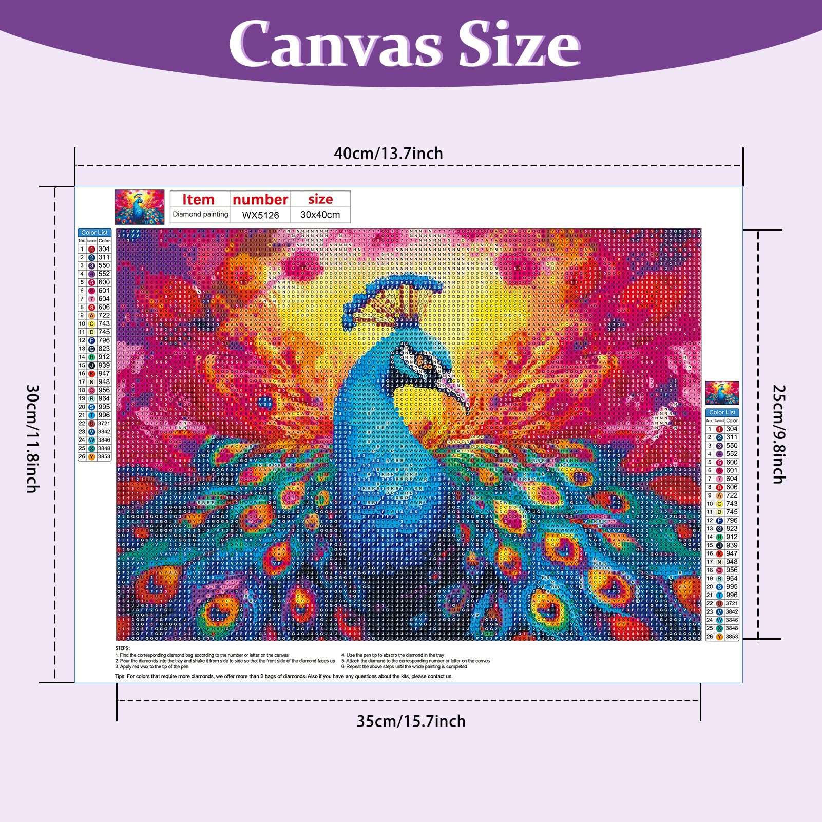 DIY Broderie Diamant Kit Complet,Paon Animal 5D Diamond Painting Enfants et Adultes Peinture par Numéros Strass Broderie Point de Croix Toile Arts Craft Décoration Murale La Maison-80x240cm DIY Broderie Diamant Kit Complet,Paon Animal 5D Diamond Painting Enfants et Adultes Peinture par Numéros Strass Broderie Point de Croix Toile Arts Craft Décoration Murale La Maison-80x240cm