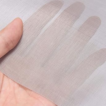 304 Stainless Steel Woven Wire 80 Mesh 0.18mm Hole 12 X 40 inch Roll Filter Screen Sheet Filtration Cloth Fine Wire Mesh