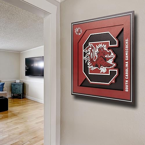 Vista 233 de YouTheFan NCAA Alabama Crimson Tide 3D Logo Series - Arte de pared - 12 x 12