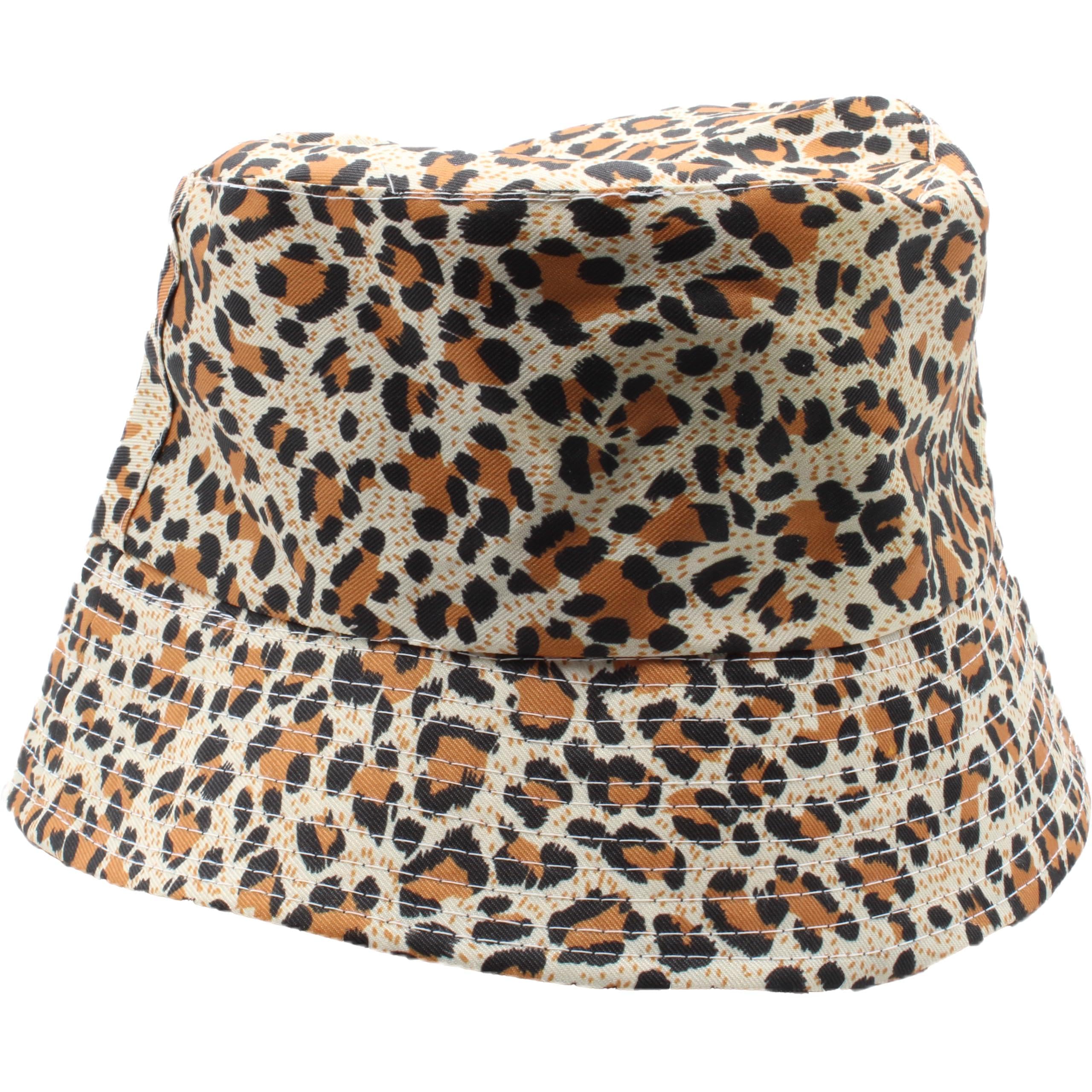Cherry-On-Top Men's Cheetah Bucket Hats For Wo And Pattern Hat