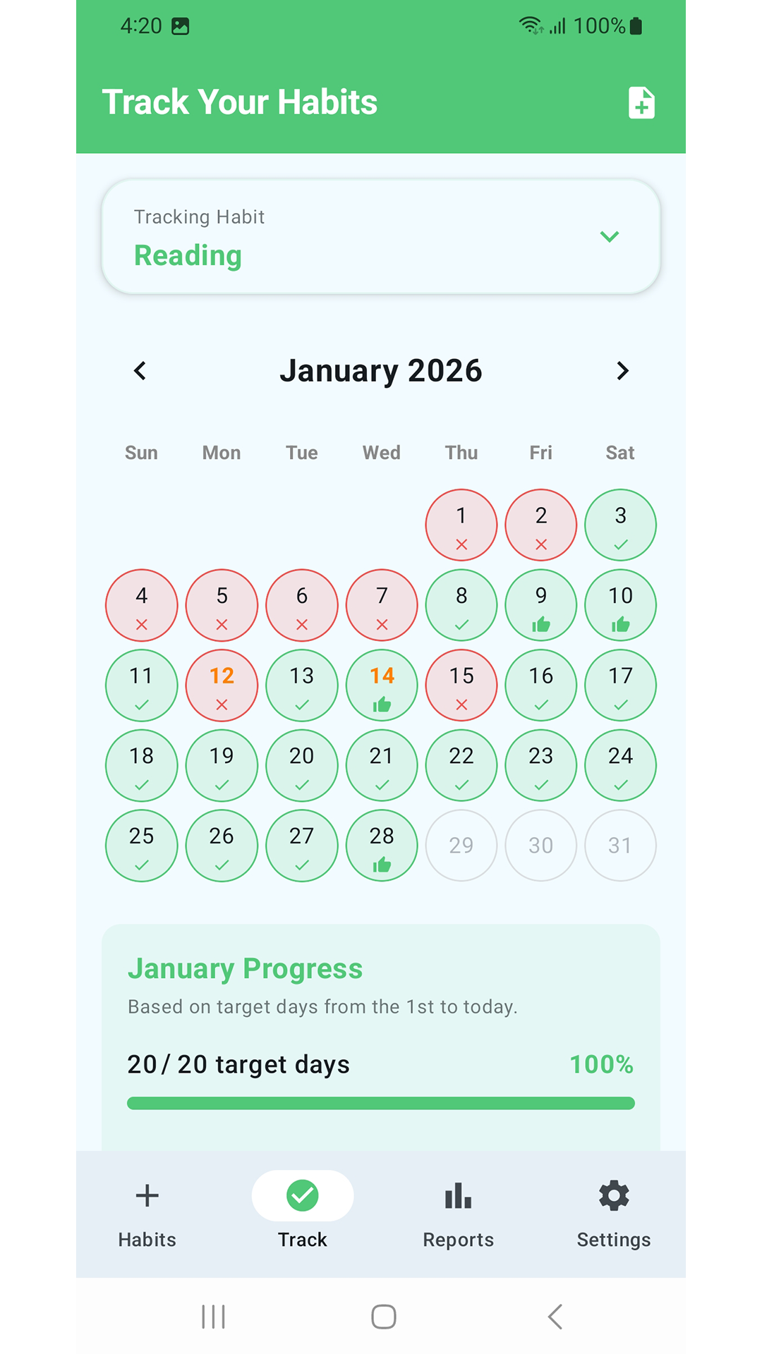 My Daily Habit Tracker: Goals - App on Amazon Appstore