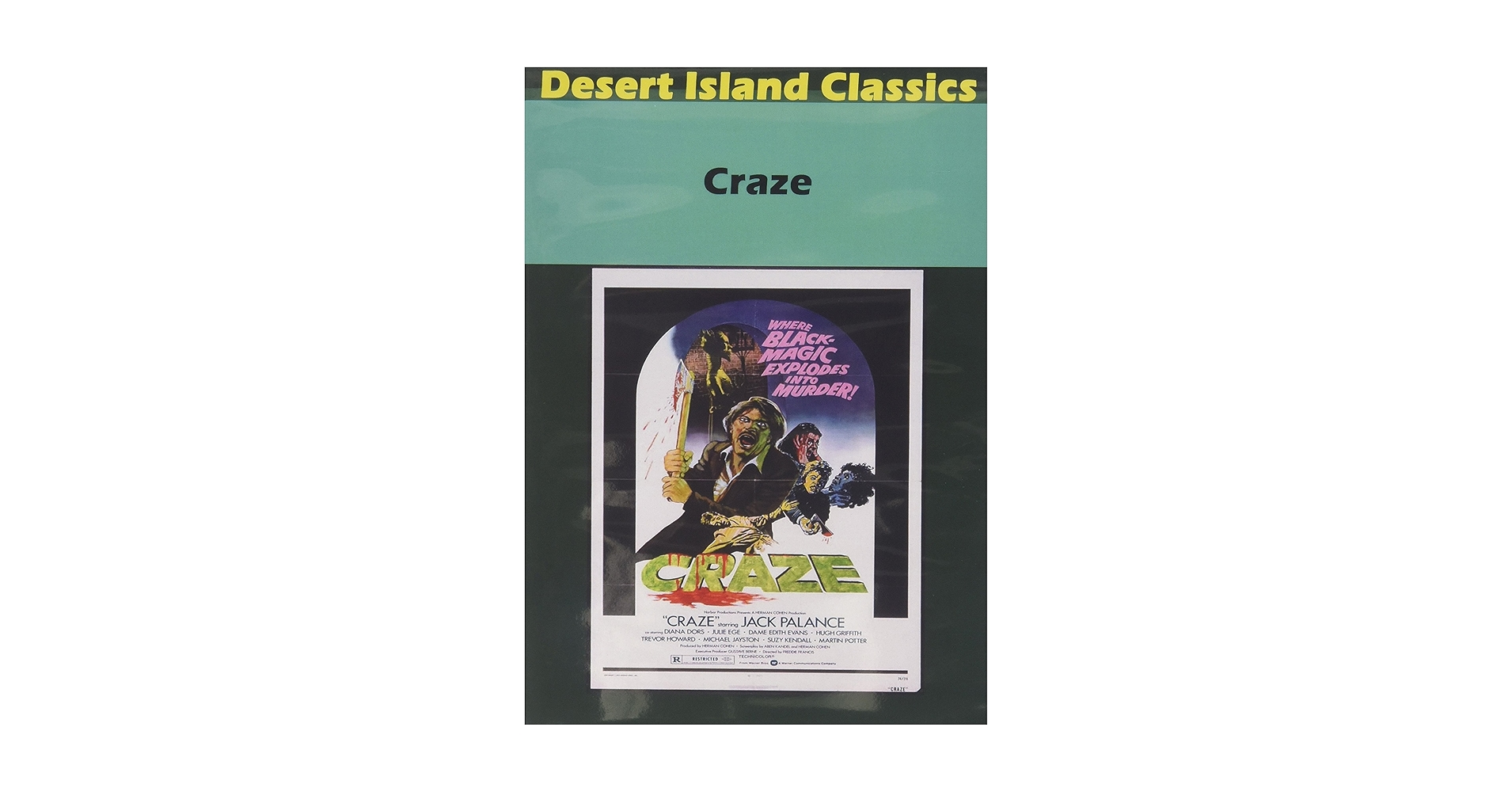 Amazon.com: Craze : Jack Palance, Freddie Francis: Movies & TV