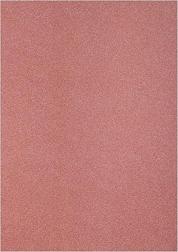 Miniatura 10 de 20 hojas de cartulina con purpurina morada, papel brillante A4 de 8.82 ozm para hacer tarjetas, invitaciones, manualidades de papel, decoración de