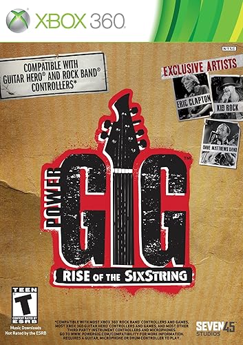 Power Gig Rise of the SixString - Xbox 360 (Game Only)