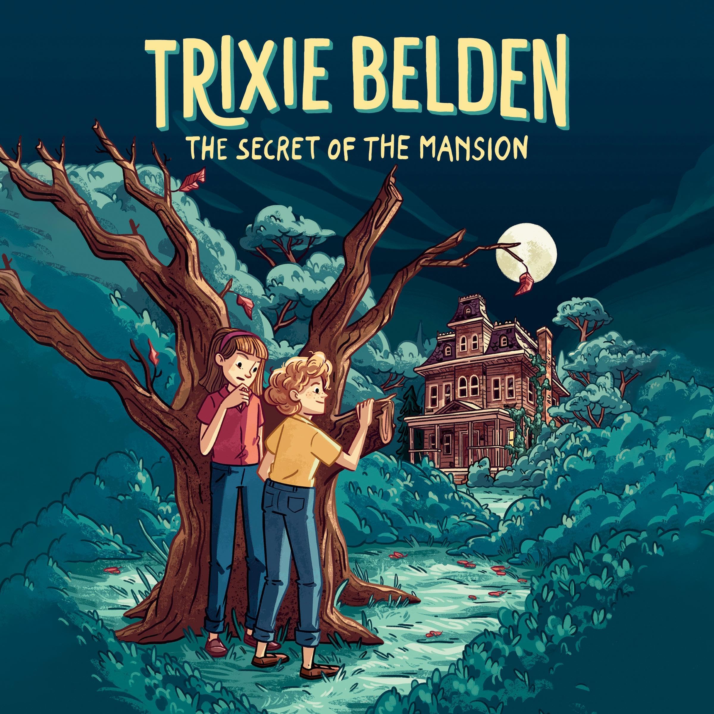 Cover art for The Secret of the Mansion: Trixie Belden