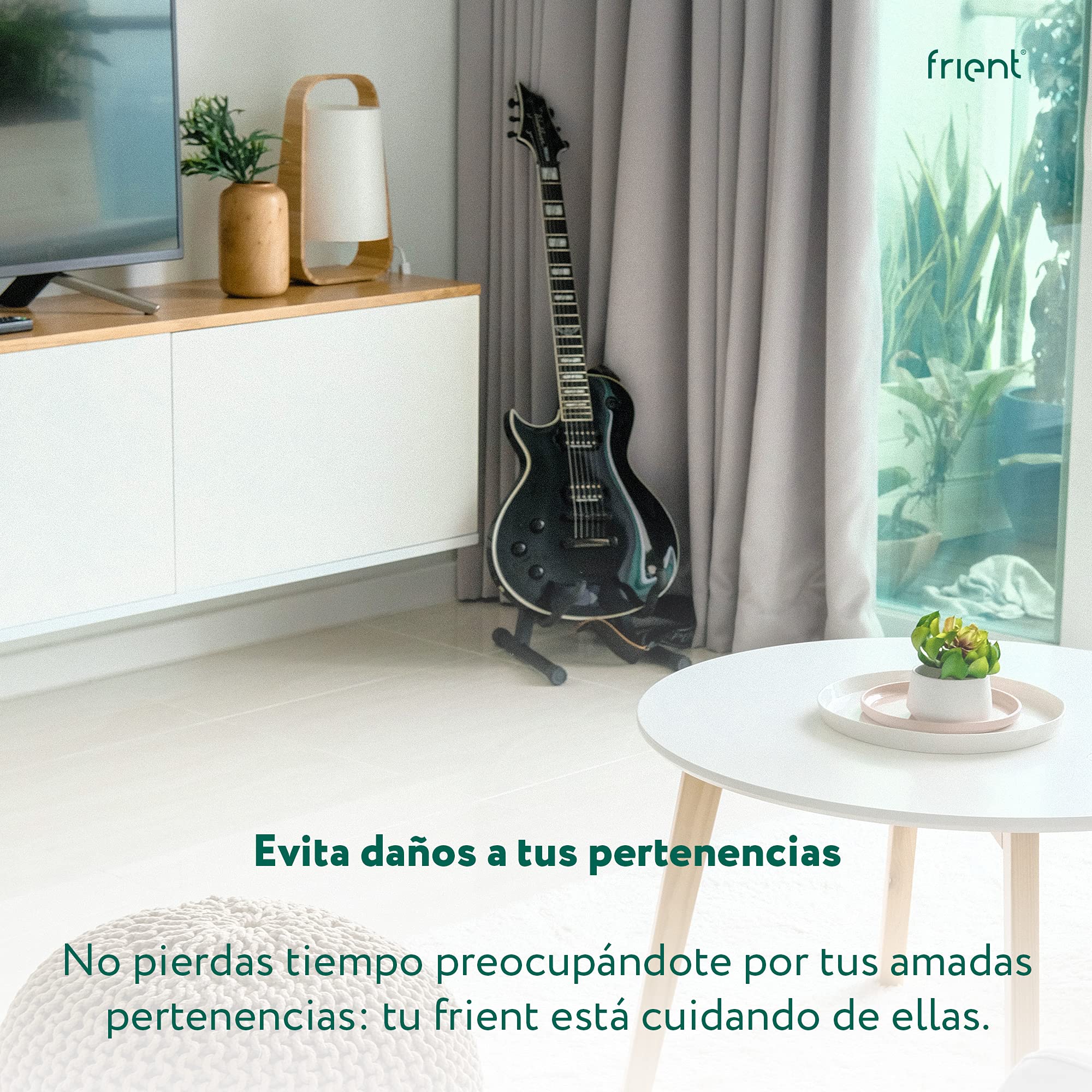 frient Smart Humidity Sensor - Monitor de Temperatura y Humedad Inalámbrico | Alimentado por baterías - Zigbee - Funciona con SmartThings, Home Assistant y Athom Homey