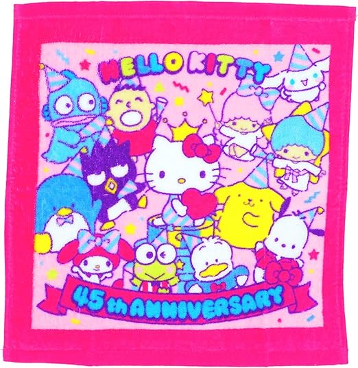 Amazon Co Jp 2枚セット キャラクター ハンドタオル ハンカチ サンリオ ピンク 服 ファッション小物