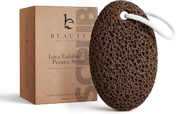 Pumice Stone for Feet - Natural Lava Stone Foot Exfoliator | Callus Remove for Feet, Hands & Dead Skin, Foot Scrubber for Pedicure & Cracked Heels
