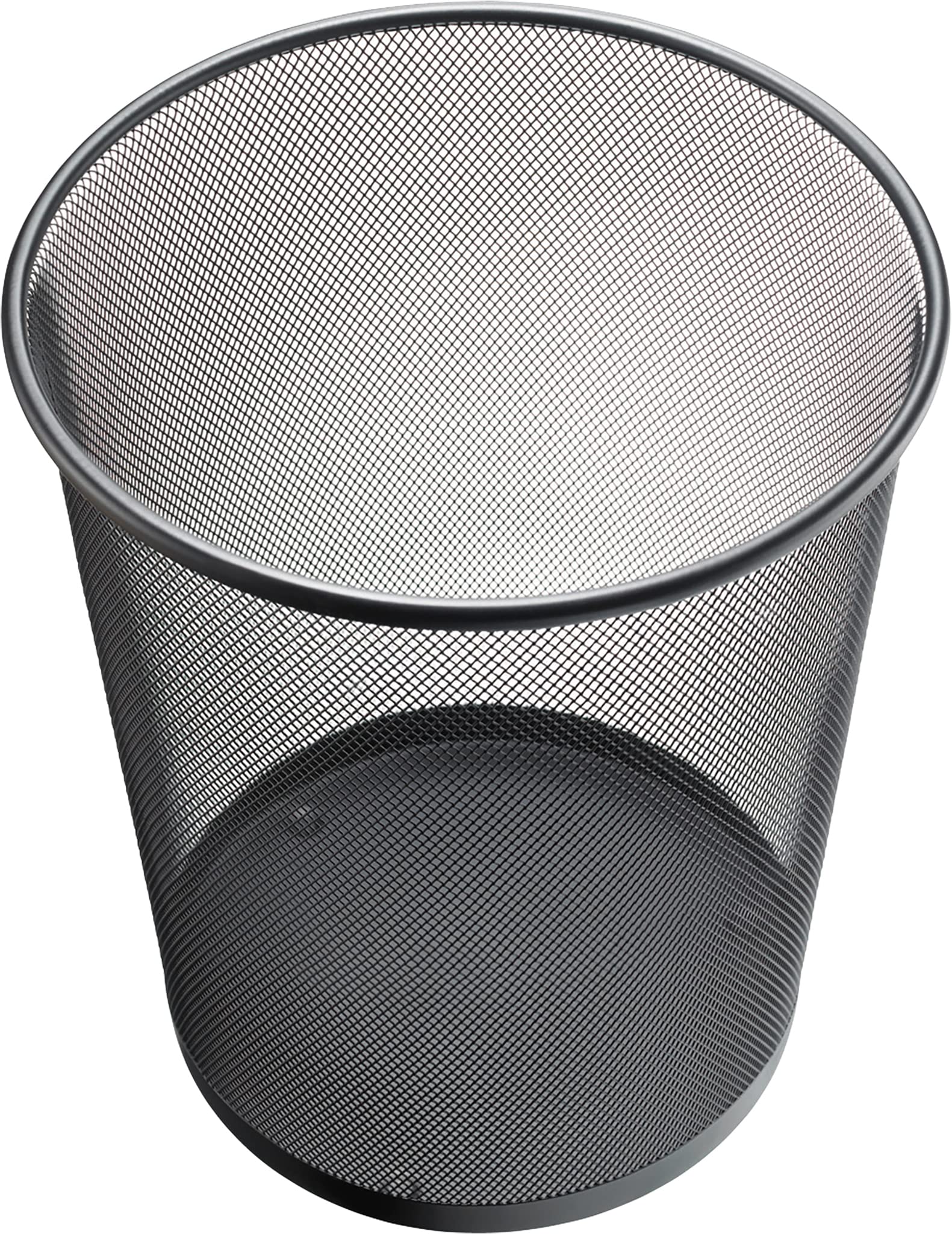 Helit H2518595 siatka na odpady, 15 l, metal, czarny