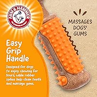 Vista 6 de Arm & Hammer Colección de herramientas para masticar para mascotas: juguete masticable de martillo de mezcla de madera para perros Juguetes