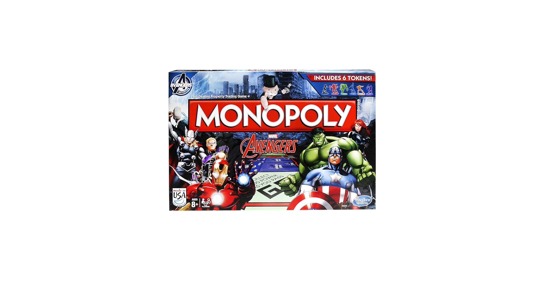 Amazon.com: Monopoly Avengers Game : Toys & Games