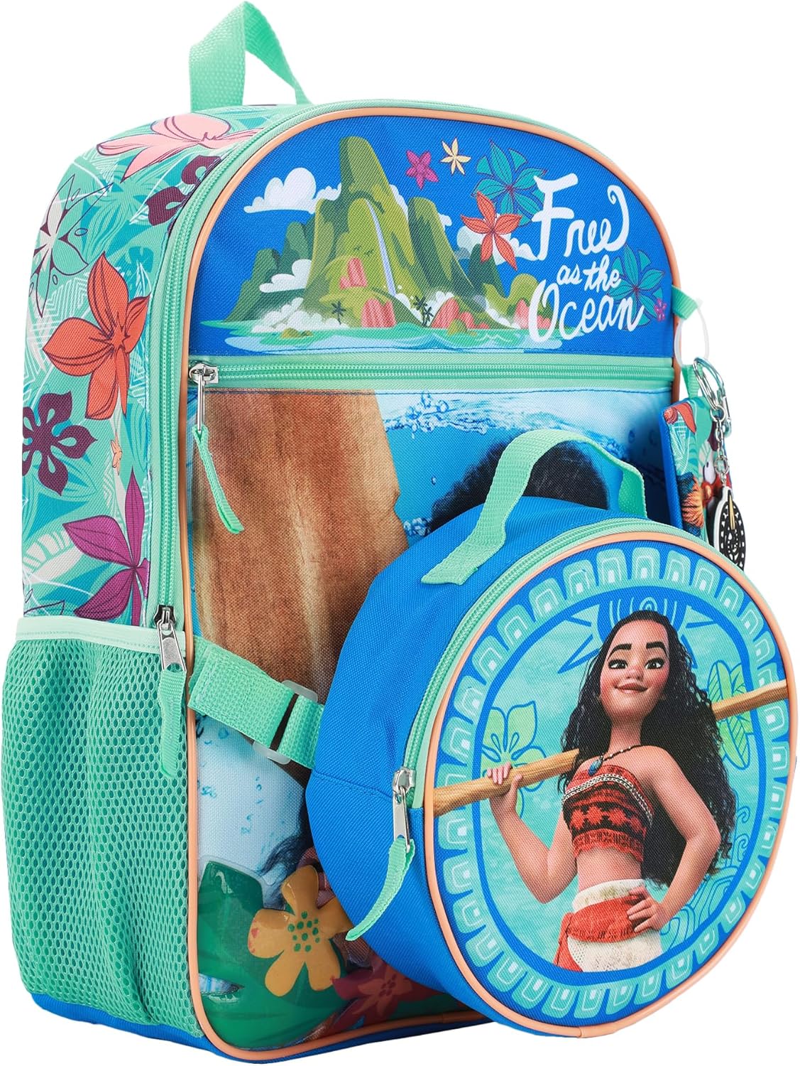 BIOWORLD Womens Kid Disney Princess Backpack (Little Kid/Big Kid) Blue Onesize - Image 4