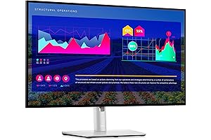 DELL U2722DE 27 INCH QHD MONITOR WITH COMFORTVIEW PLUS