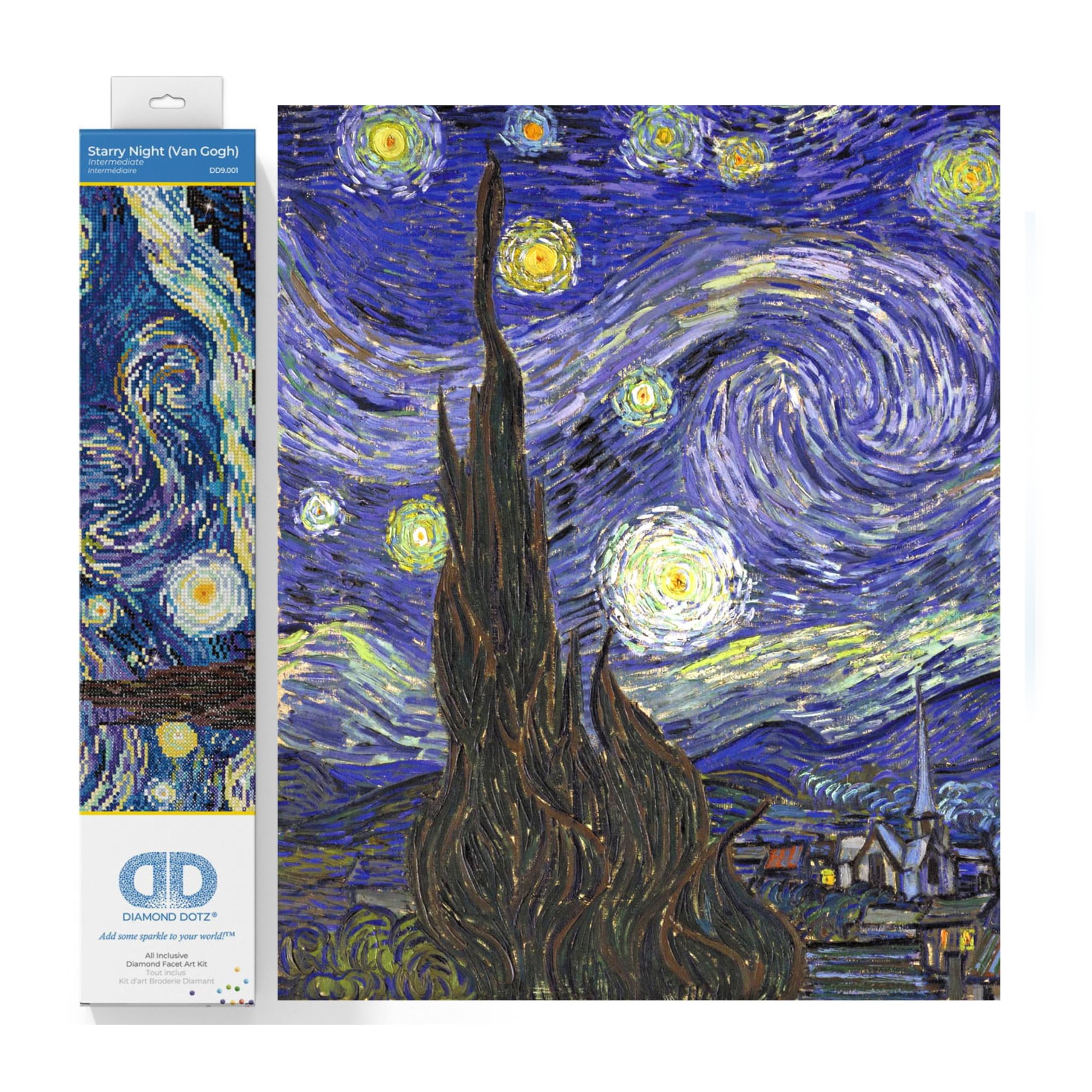 Amazon.co.jp: DIAMOND DOTZ 星月夜(ヴァンゴッホ) ダイヤモンドペイン