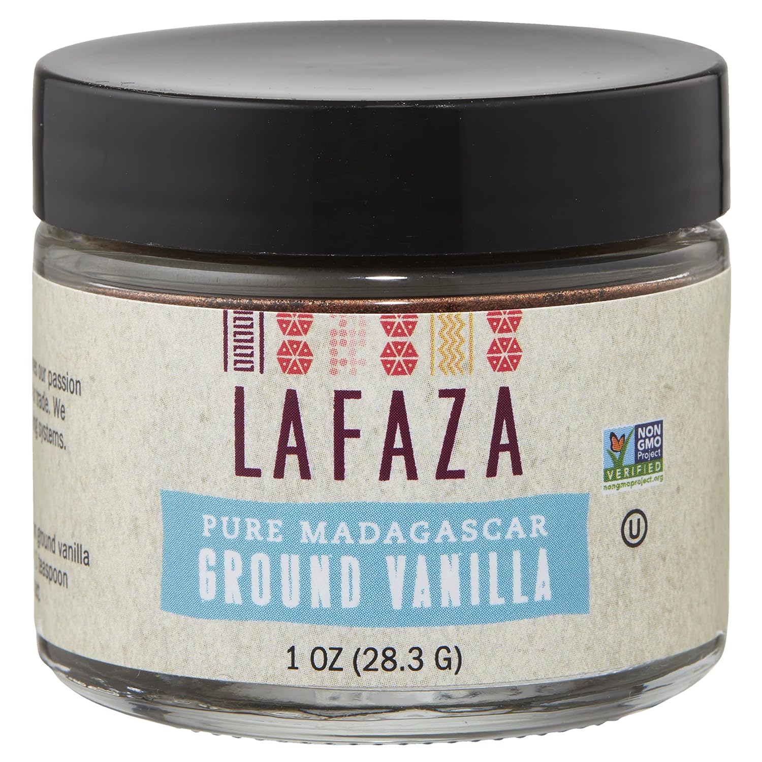 Lafaza All Natural Madagascar Bourbon Pure Ground Vanilla Bean Powder, 4oz