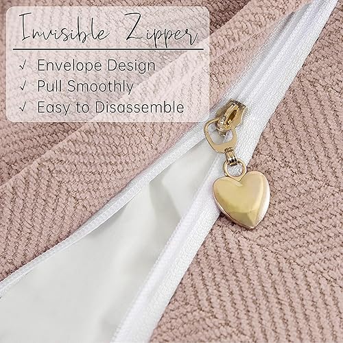 Miniatura 10 de ZWJD Juego de 2 fundas de almohada de felpilla de 20 x 20 pulgadas con diseño elegante, suaves y lujosas, decorativas, para sofá, cama y decoración