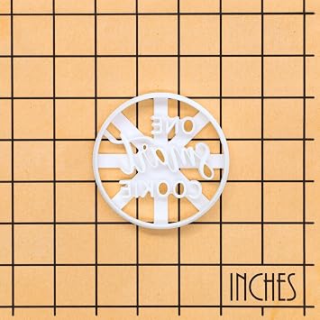BAKERLOGY “One Smart Cookie” Cookie Cutter – Graduation Biscuit Cutter for School, College, Exam Success, Teacher Reward Cake Decorating Tool