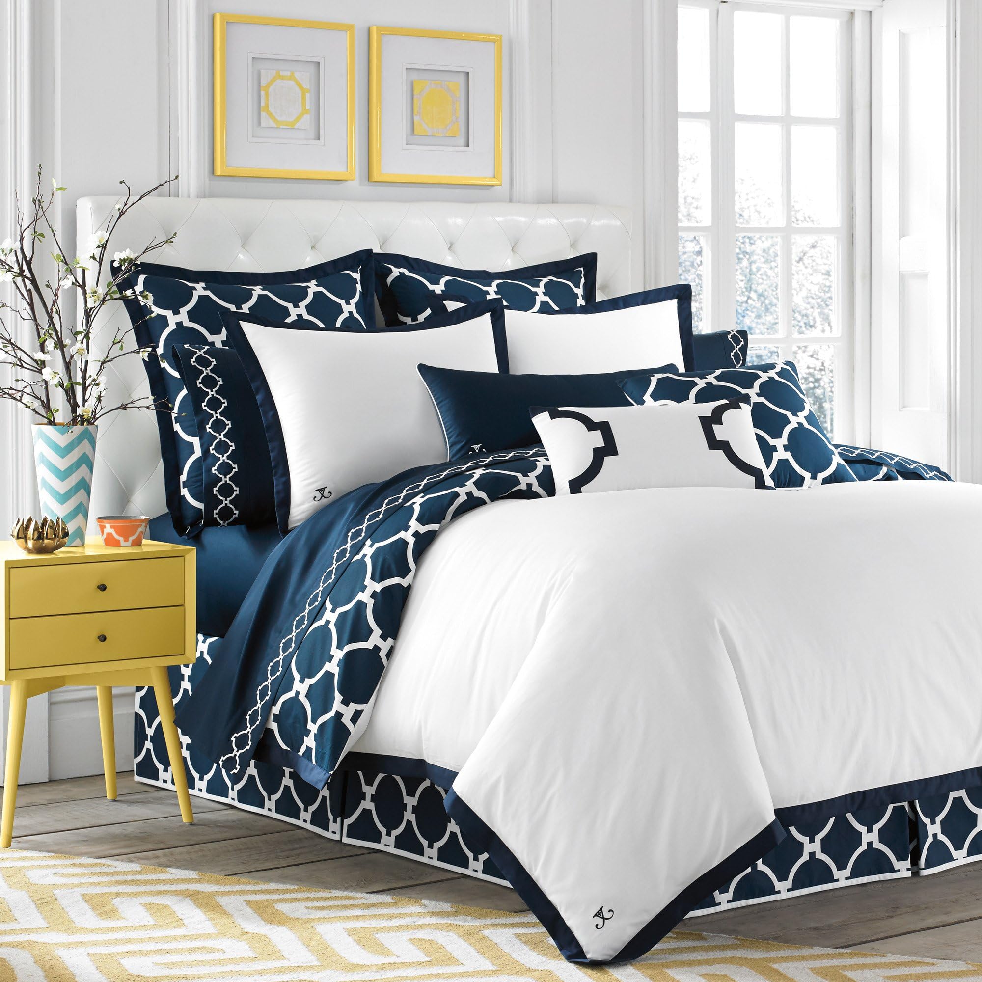 Martex Jill Rosenwald Copley Hampton Links Duvet Cover