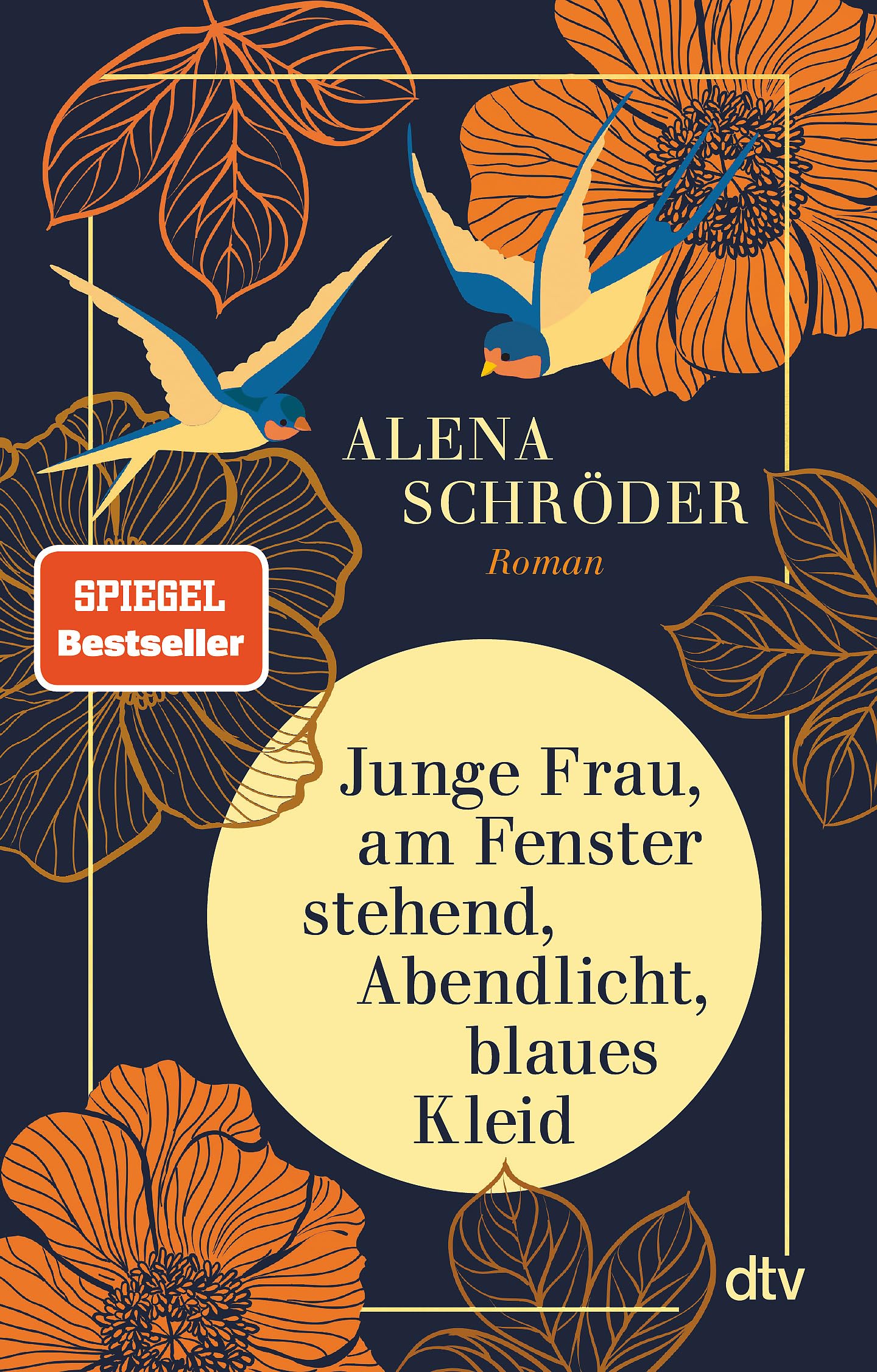 Junge Frau, am Fenster stehend, Abendlicht, blaues Kleid: Roman | »Eine berührende Jahrhundertgeschichte« BRIGITTE