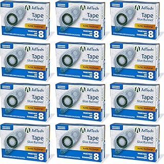 AdTech 05674 Permanent Crafter's Tape Refills, case pack of 12