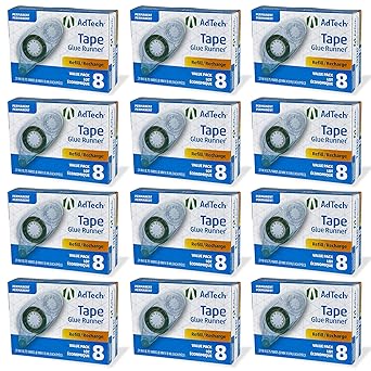 AdTech 05674 Permanent Crafters Tape Refills, case pack of 12