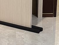 Vista 2 de Bloqueador de ruido de puerta – 36 pulgadas gris tope de puerta – Silenciador de puerta a prueba de sonido Protector de corriente de puerta