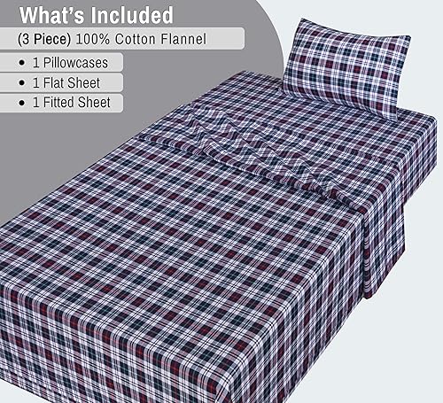 Vista 38 de RUVANTI Sábanas de franela 100% algodón King 4 piezas Celestial Stag Ciervo celestial