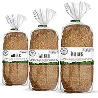 Vista 27 de Dr. B's Wilbur Five Harour Pan multigrano 0.04 oz de carbohidratos netos y 0.27 oz de proteína Bajo en calorías, vegano, sin azúcar Pan de pan