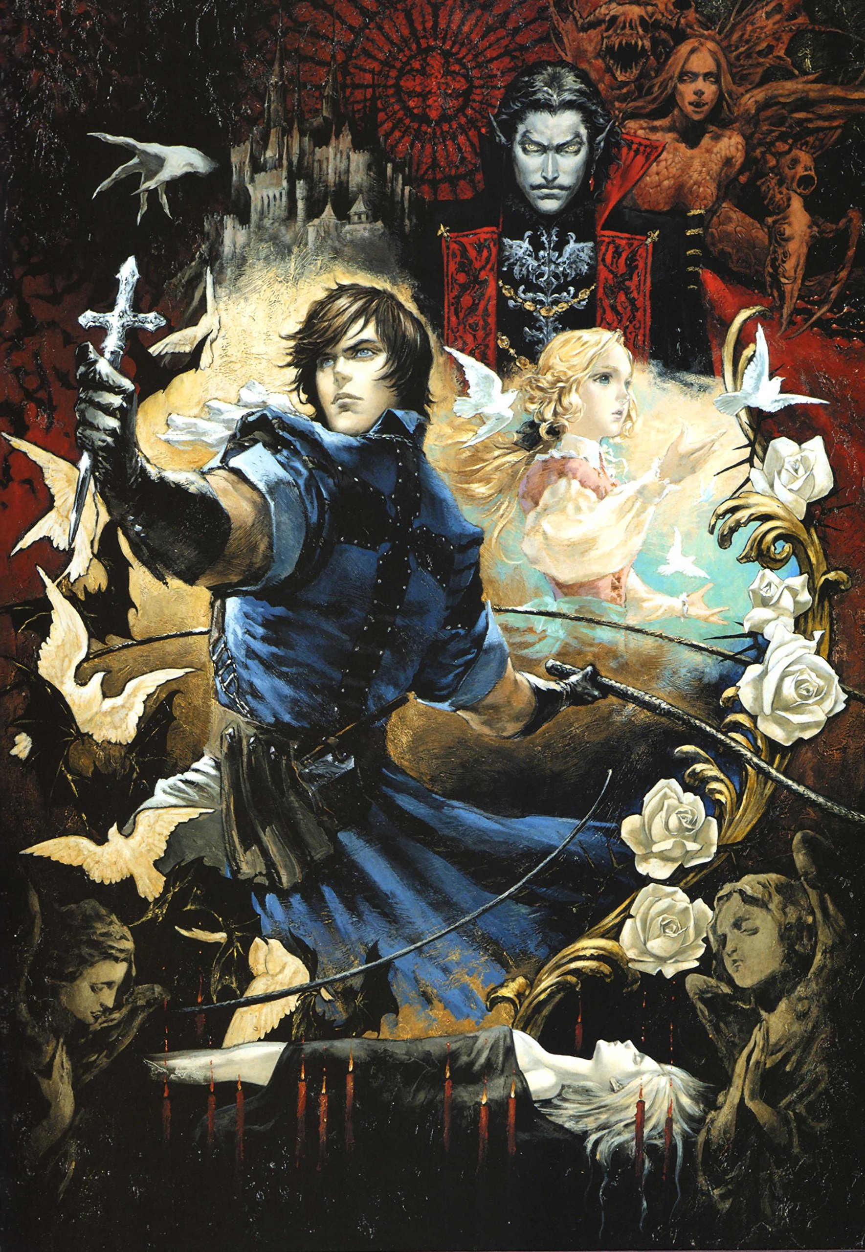 キャッスルヴァニア　ロードオブシャドウ　販促ポスター Amazon.com: Castlevania Lords of Sshadow Game Poster Family